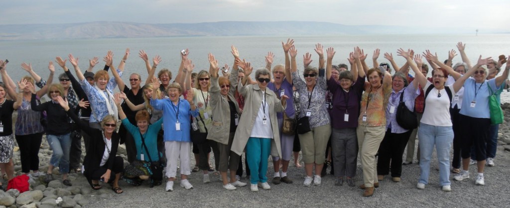 Ta Da by the Sea of Galilee