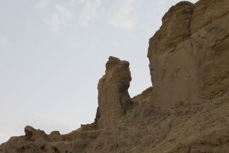 Lot's Wife Overlooking the Dead Sea