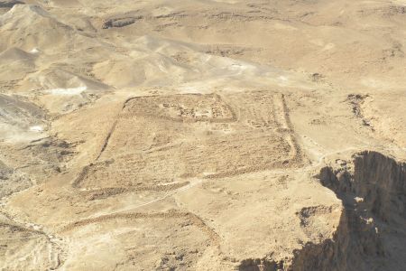 Masada Roman Camp Ruins