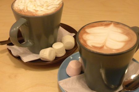 Sharing Hot Chocolate