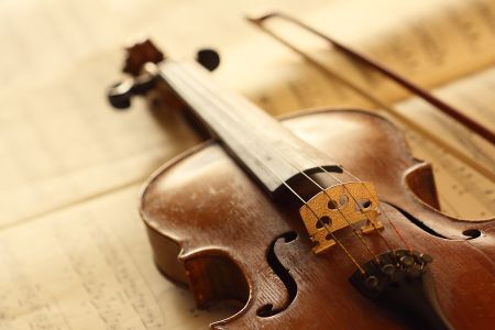 Violin and Music