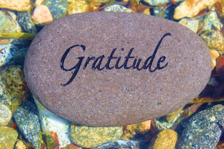 Gratitude on a Stone