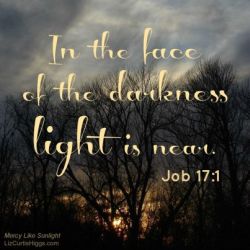 Light Is Near Job 17:11
